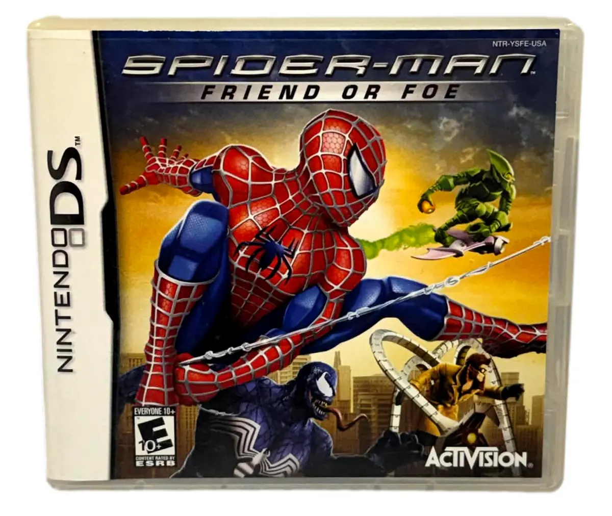 Spider-Man Friend Or Foe Ds 2Ds 3Ds Game *Complete* (Preowned) 1