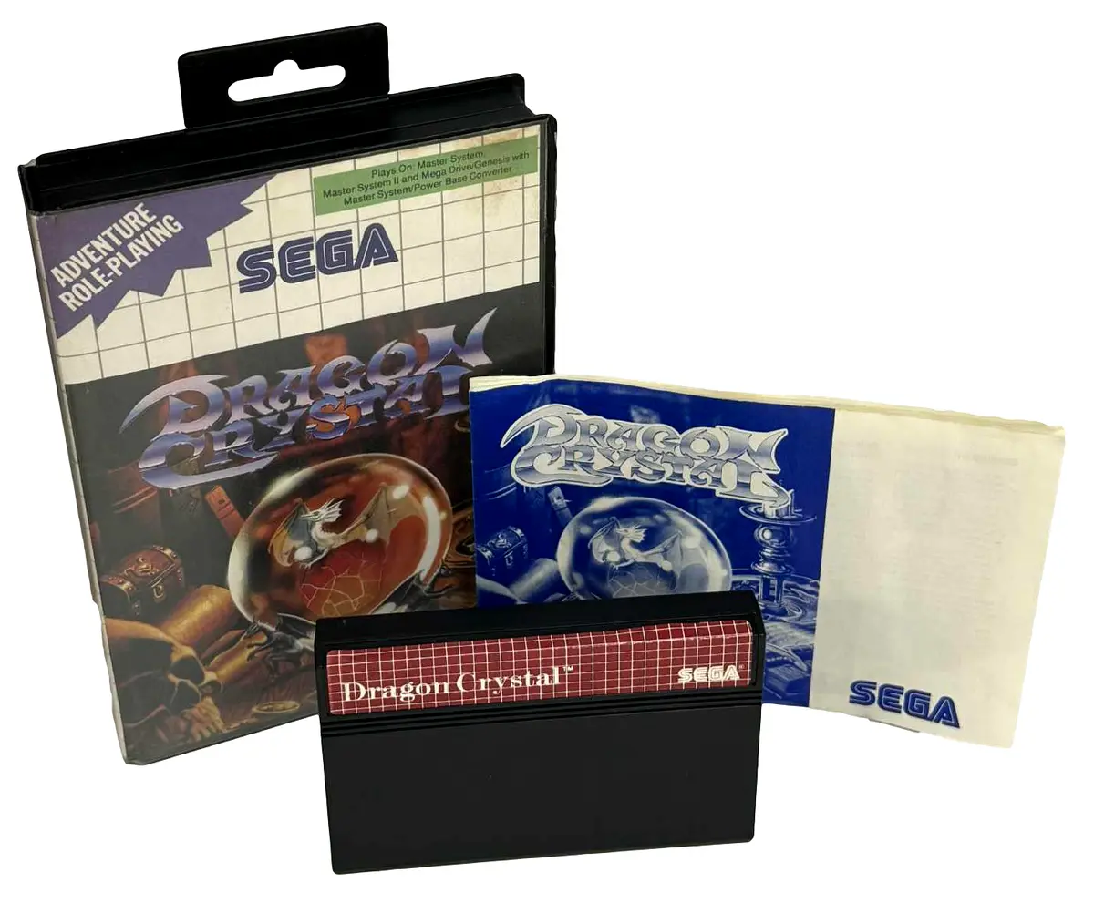 Crystal Dragon Sega Master System *Complete* (Preowned) 1