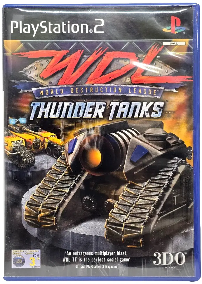 World Destruction League Thunder Tanks Ps2 Pal *Complete* (Preowned) 1