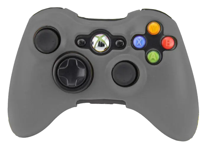 Silicone Cover For Xbox 360 Controller Skin Case Grey 1