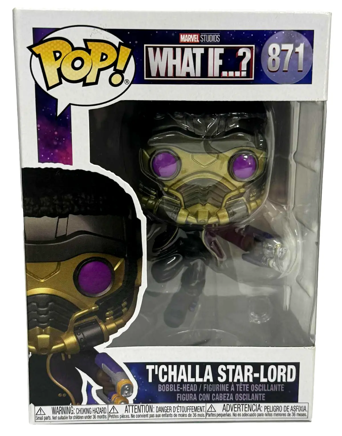 T'challa Star Lord 871 What If....? Funko Pop! (Preowned) 1