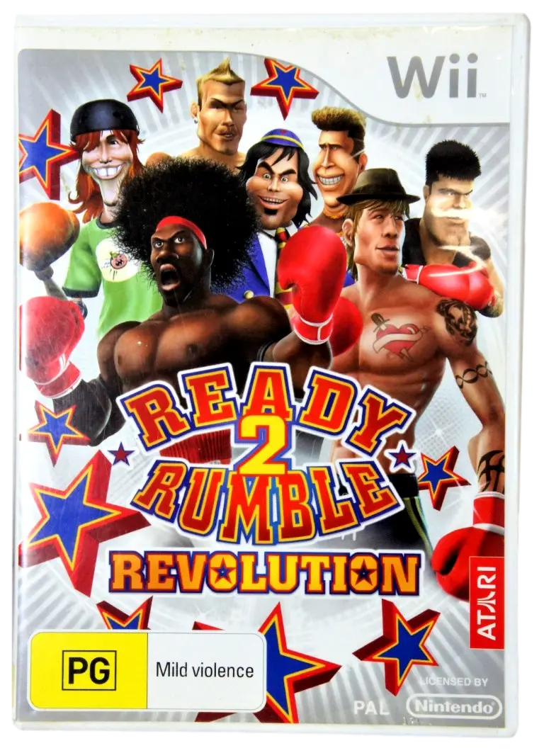 Ready 2 Rumble Revolution Nintendo Wii Pal *Complete* (Pre-Owned) 1