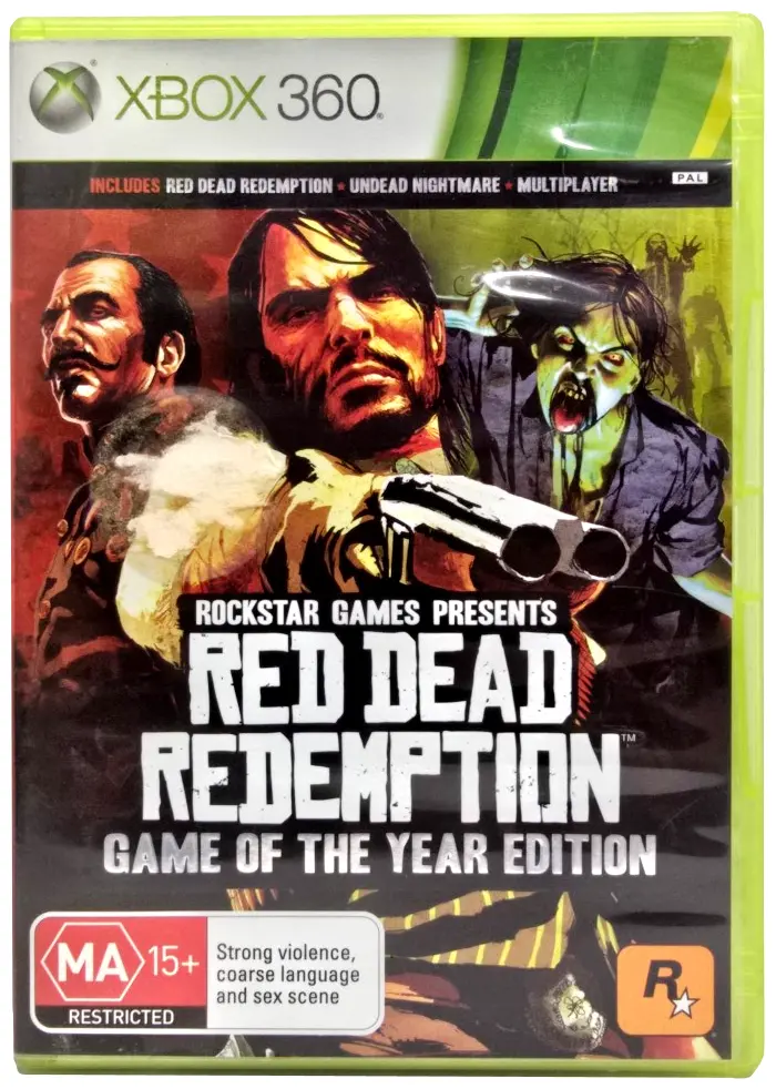 Red Dead Redemption Goty Edition Xbox 360 Pal (Preowned) 1
