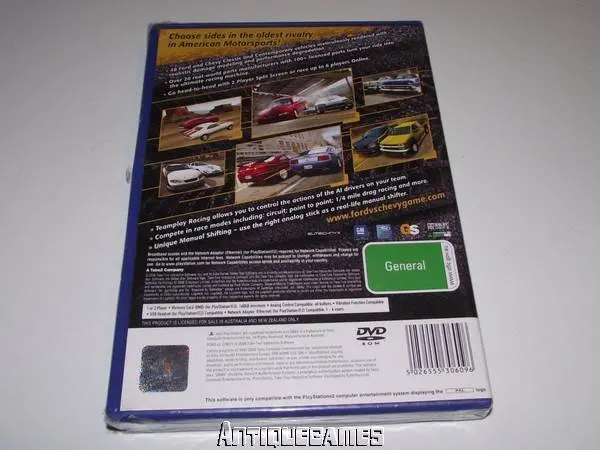 Ford Vs Chevy Ps2 Pal *Complete* (Preowned) 2