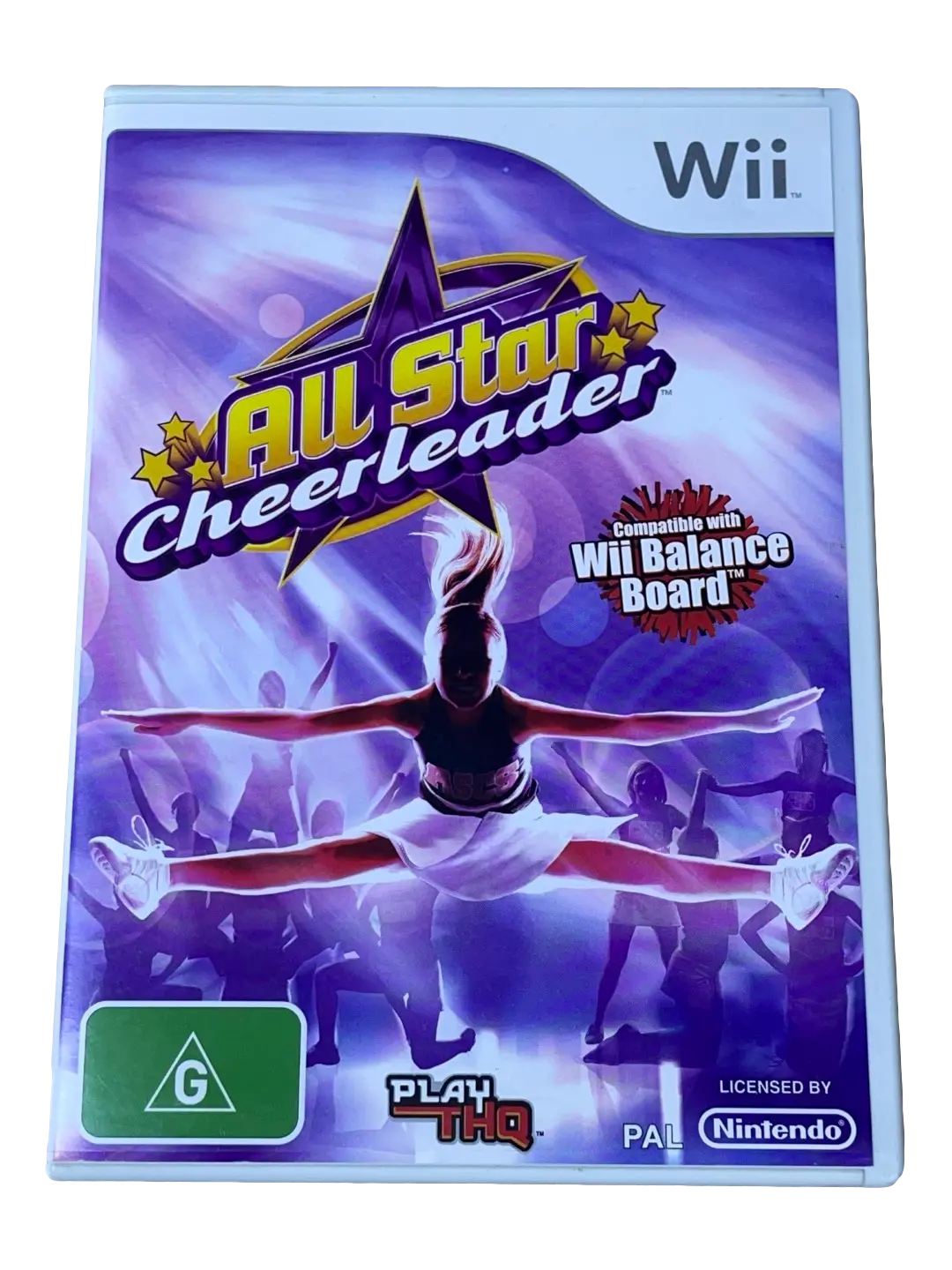 All Star Cheerleader Nintendo Wii Pal *Complete* (Preowned) 1