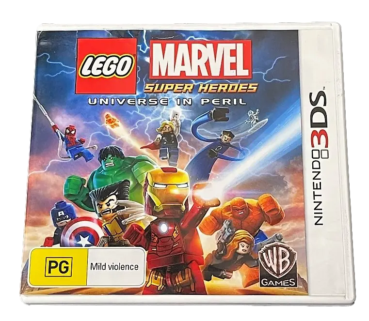 Lego Marvel Super Heroes Universe In Peril Nintendo 3Ds 2Ds (Pre-Owned) 1