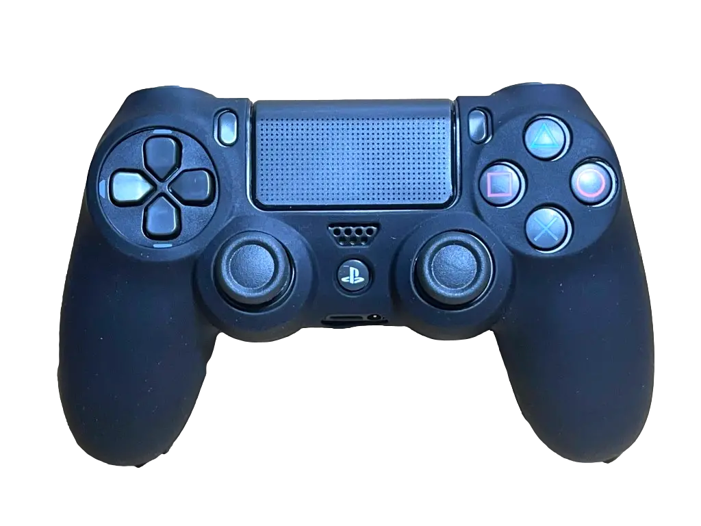 Silicone Cover For Ps4 Controller Case Skin  Black 1