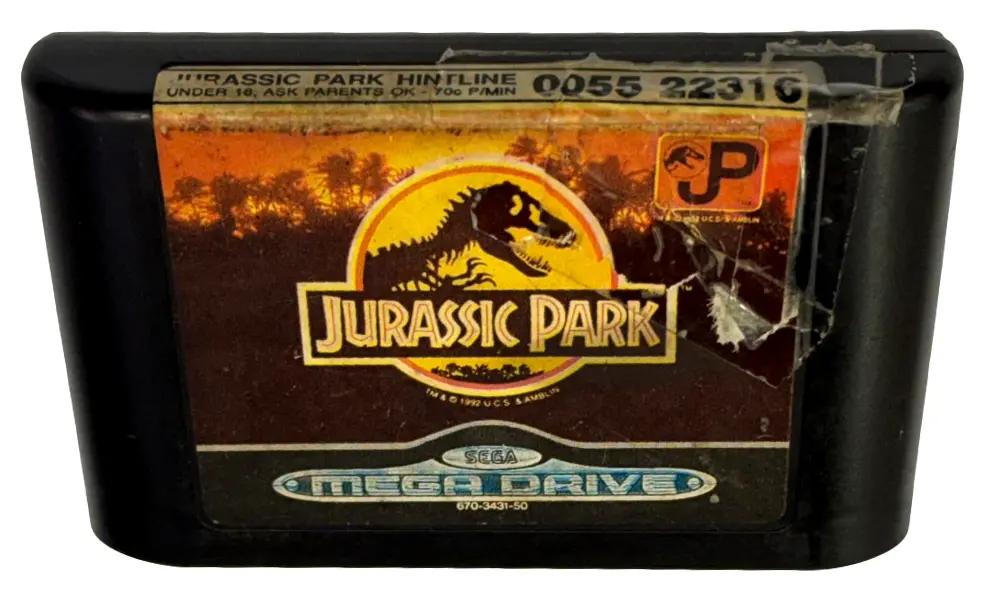 Jurassic Park Sega Mega Drive *Cartridge Only* #1 (Preowned) 1