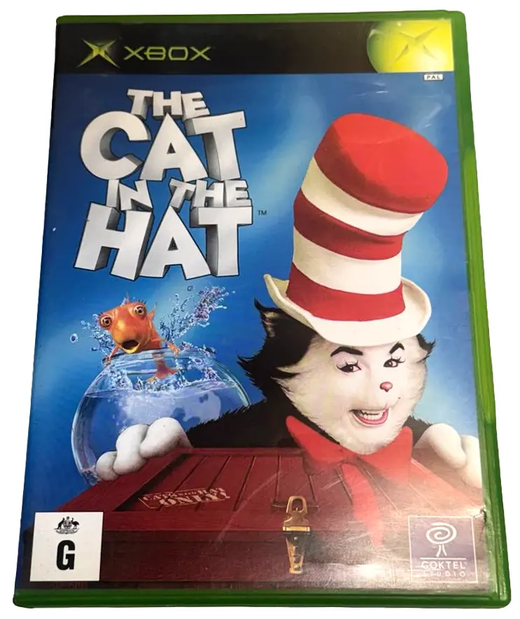 Cat In The Hat Xbox Original Pal *No Manual* (Preowned) 1