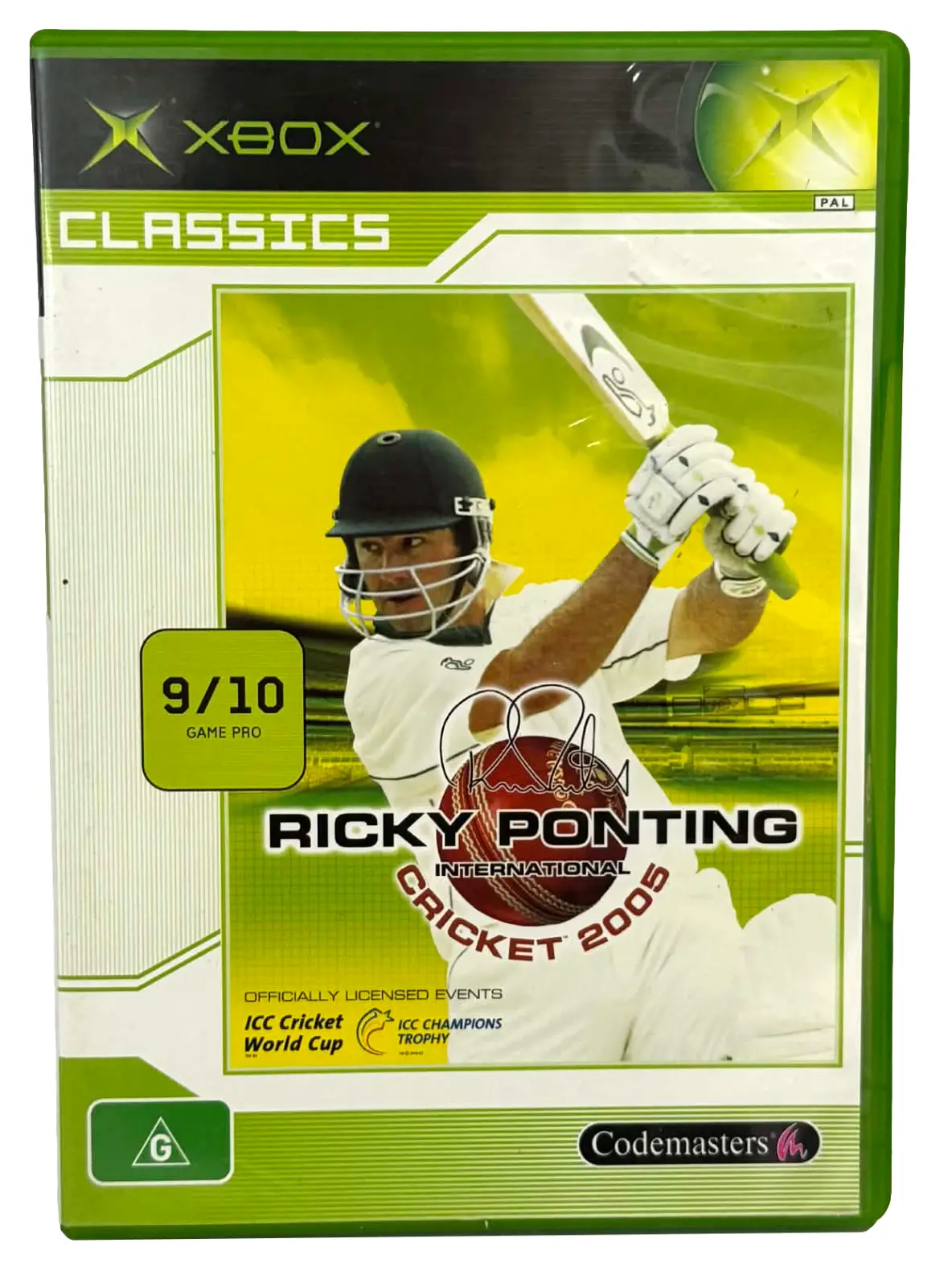 Ricky Ponting International Cricket 2005 Xbox Pal *Complete* (Classics) 1