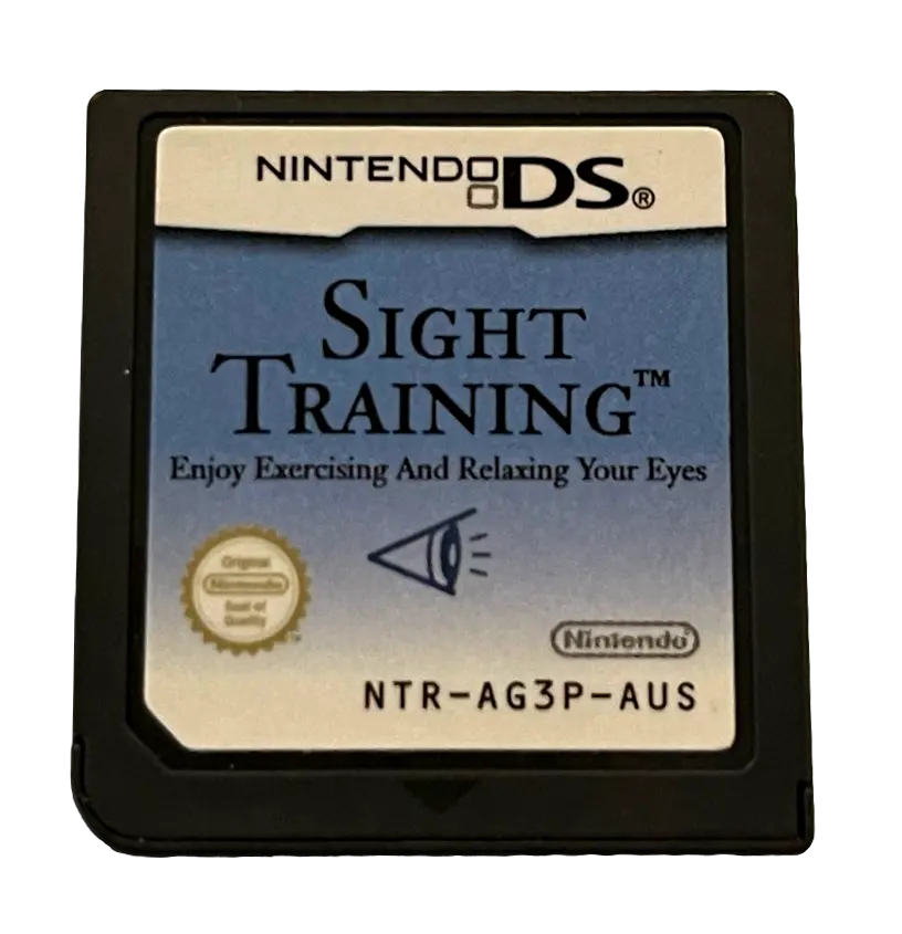 Sight Training Nintendo Ds 2Ds 3Ds *Cartridge Only* (Pre-Owned) 1