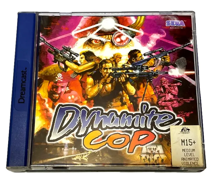 Dynamite Cop Sega Dreamcast Pal *Complete* (Preowned) 1