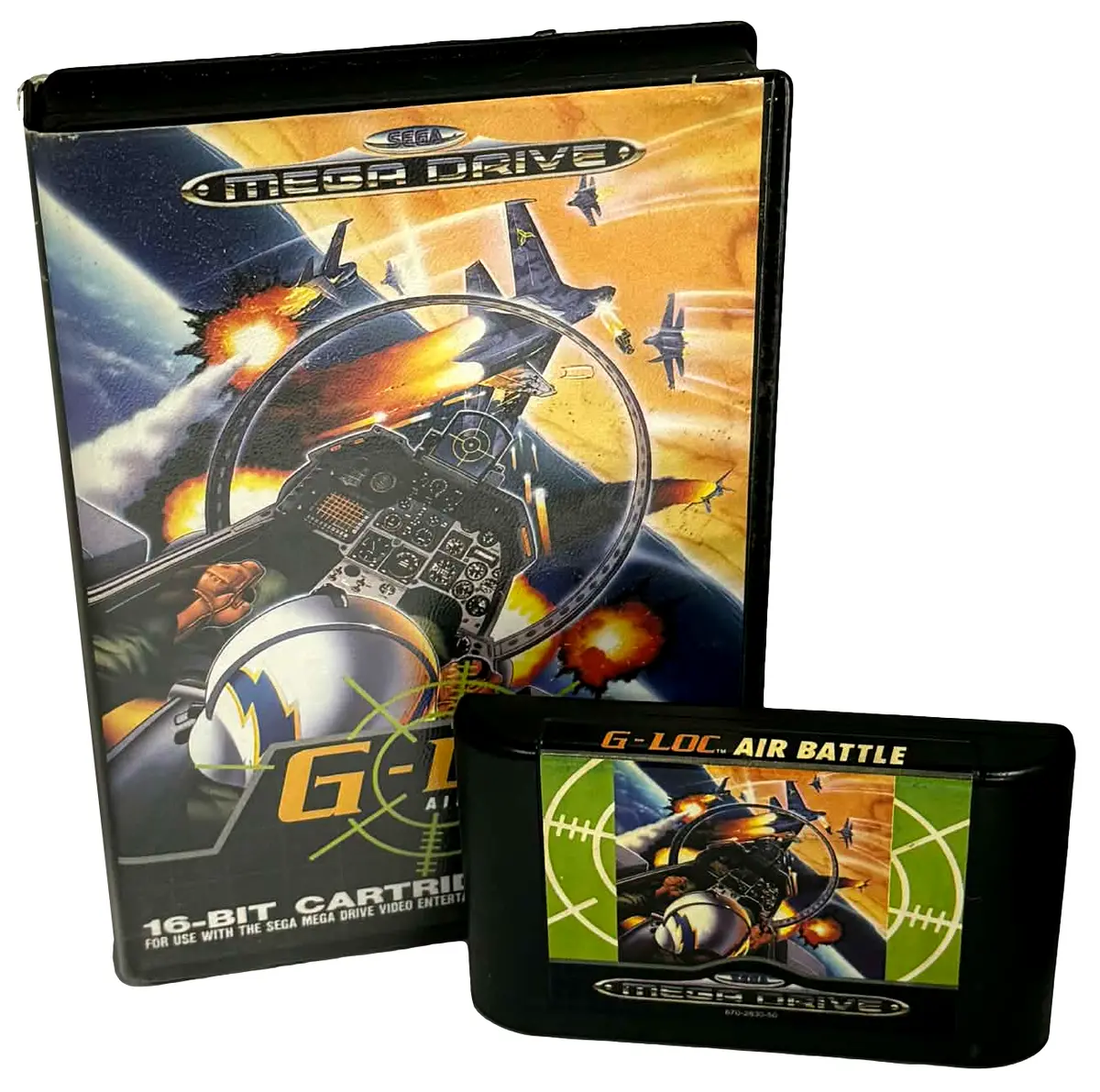 G-Loc Air Battle Sega Mega Drive *No Manual* (Preowned) 1