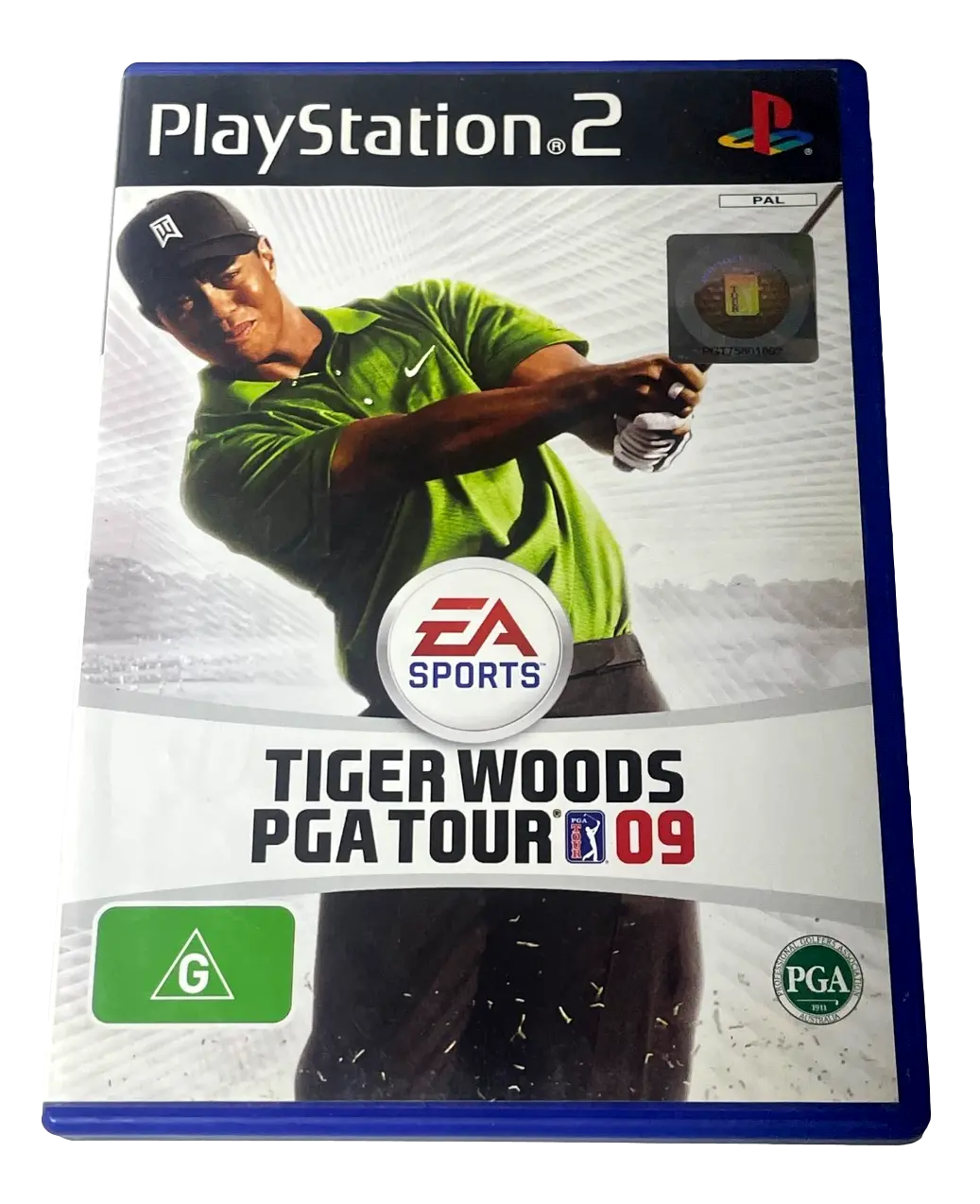 Tiger Woods Pga Tour 09 Sony Ps2 Pal *Complete* 1
