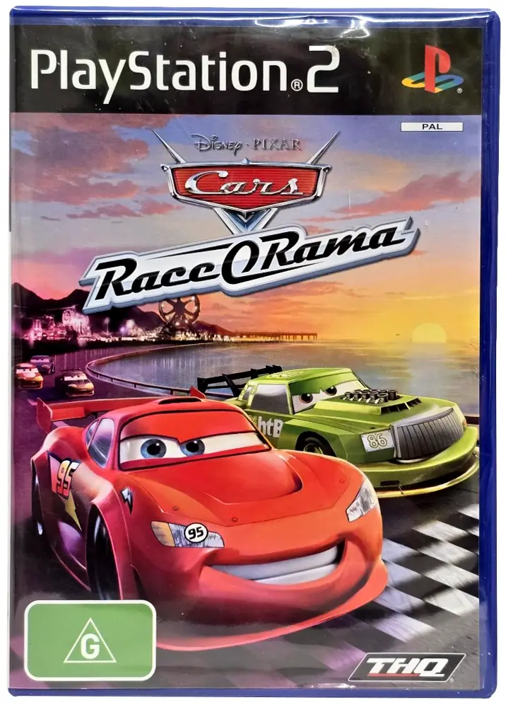 Cars Race-O-Rama Disney Pixar Ps2 Pal *No Manual* (Preowned) 1