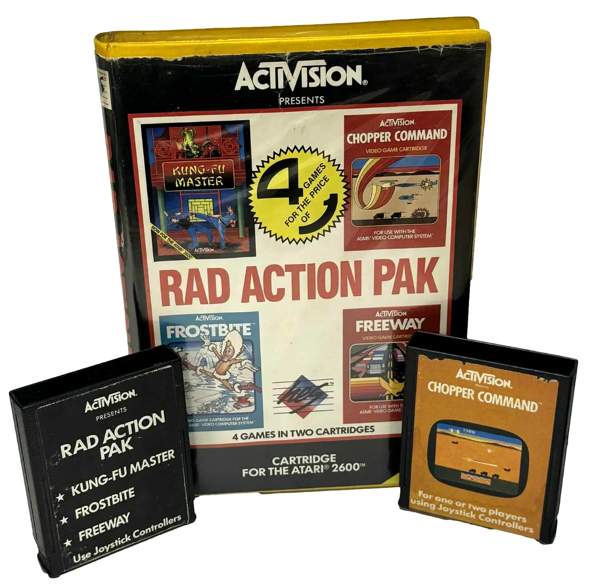 Rad Action Pak Atari 2600 *Complete* Hes (Preowned) 1