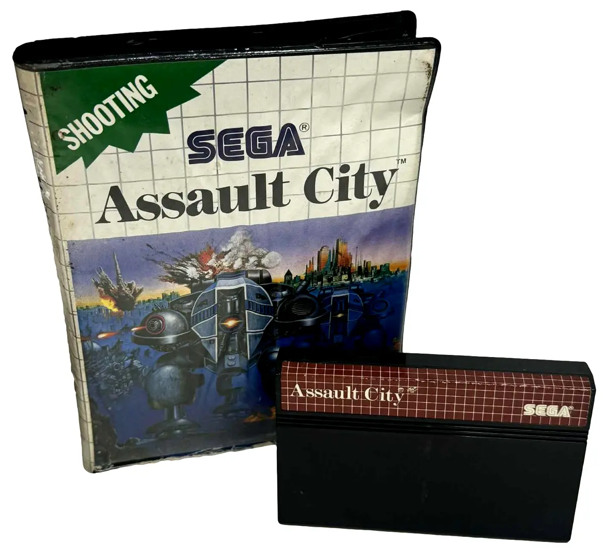 Assault City Sega Master System *No Manual*  (Clam Shell) (Preowned) 1
