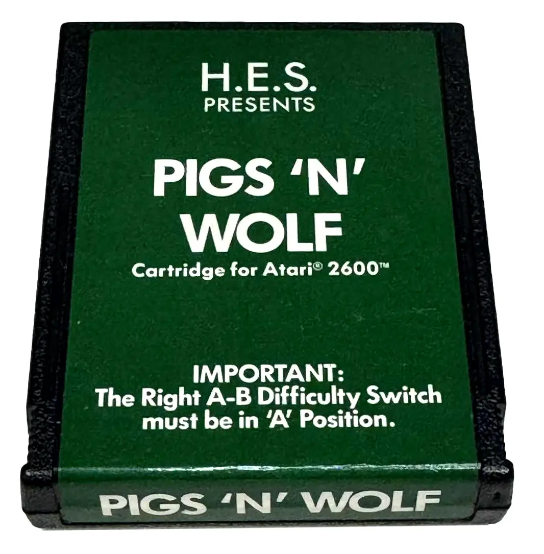 Pigs 'N' Wolf Atari 2600 *Cartridge Only* #3 (Preowned) 1