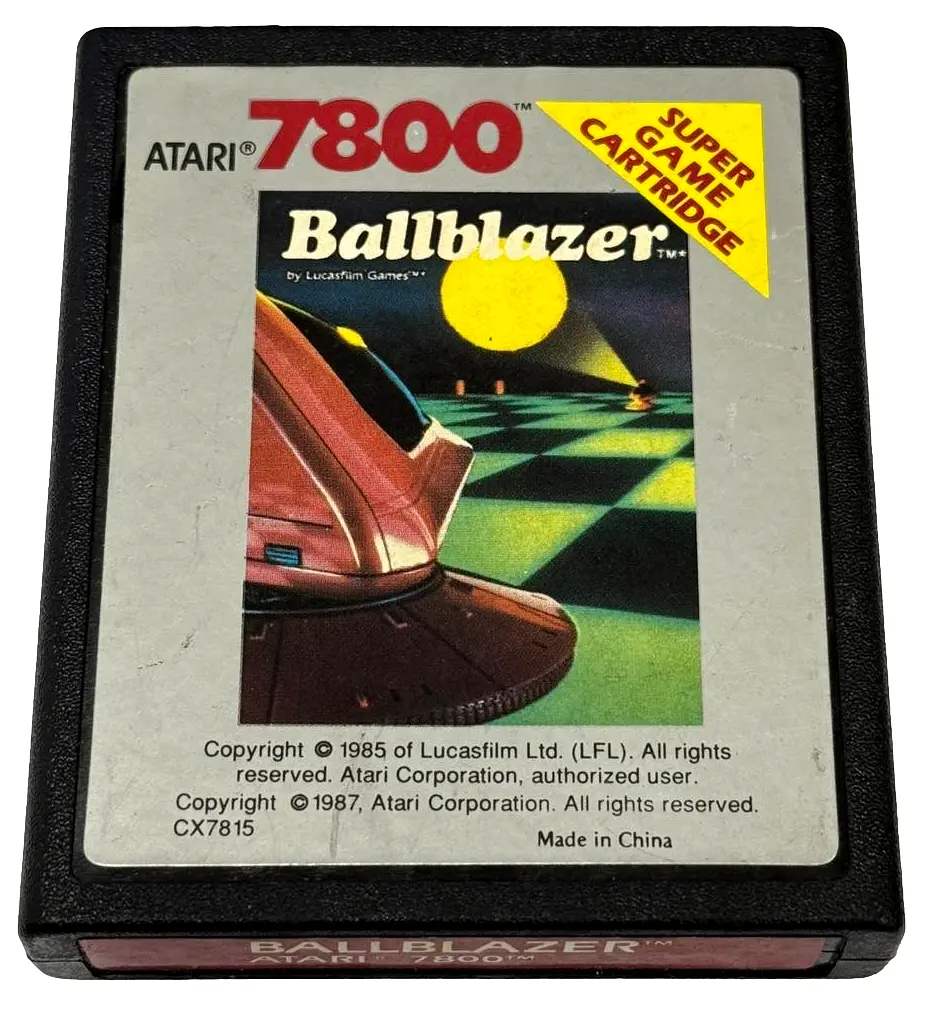 Ballblazer Atari 7800 *Cartridge Only* (Preowned) 1