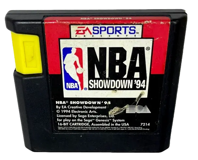 Nba Showdown 94 Sega Mega Drive *Cartridge Only* #1 (Pre-Owned) 1