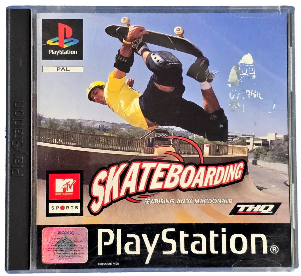 Mtv Sports Sakateboarding Ps1 Ps2 Ps3 Pal *No Manual* Playstation 1