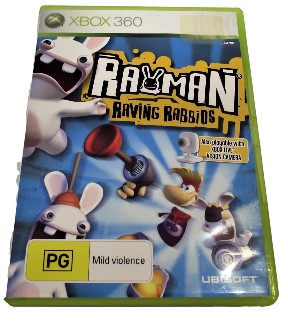 Rayman Raving Rabbids Xbox 360 Pal (Pre-Owned) 1