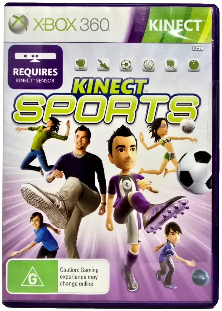Kinect Sports Xbox 360 Kinect Brand New *Sealed* Playstation 2 1