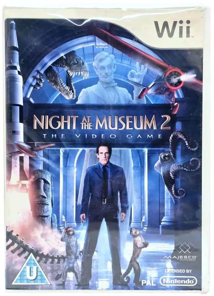 Night At The Museum 2The Video Game Nintendo Wii Pal *Complete* (Preowned) 1