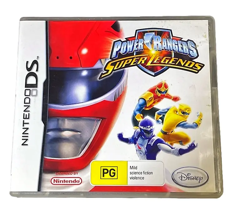 Power Rangers Super Legends Nintendo Ds 2Ds 3Ds Game *Complete* (Preowned) 1