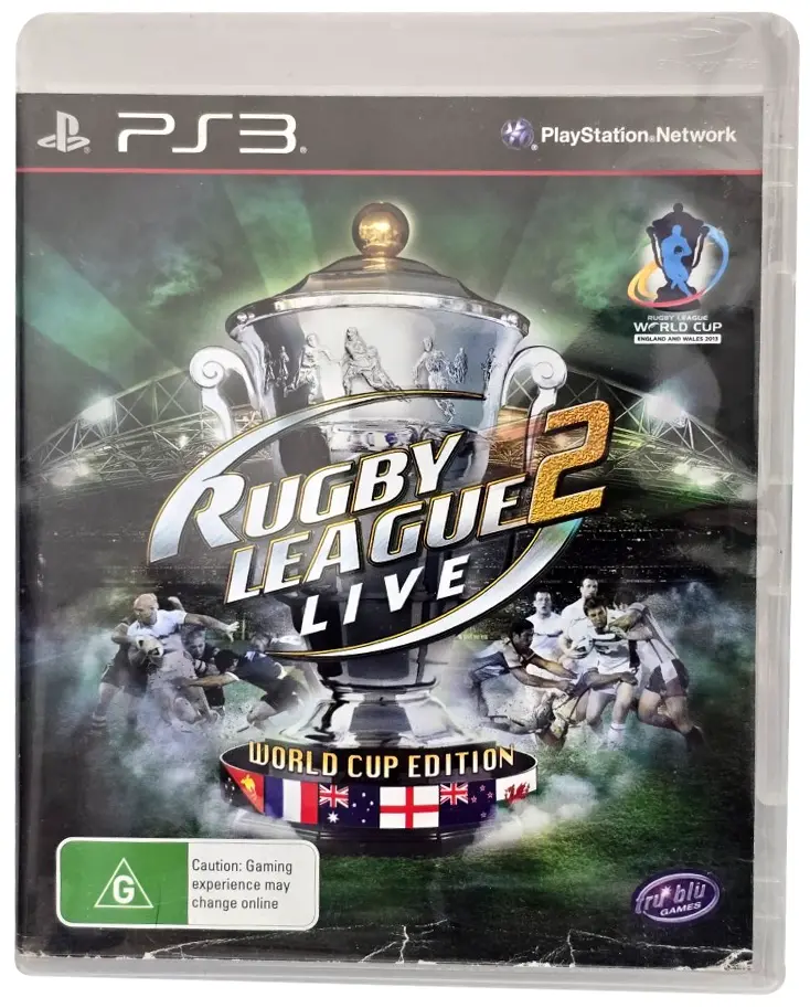 Rugby League Live 2 World Cup Edition Sony Ps3 (Preowned) 1