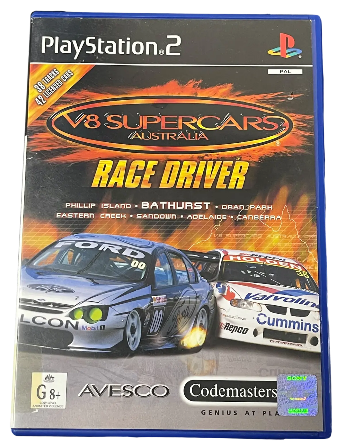 V8 Supercars Australia Race Driver Ps2 Pal *Complete* (Preowned) 1