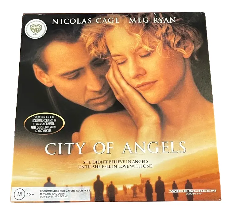 City Of Angels Laserdisc - Ntsc - Nick Cage Meg Ryan 1