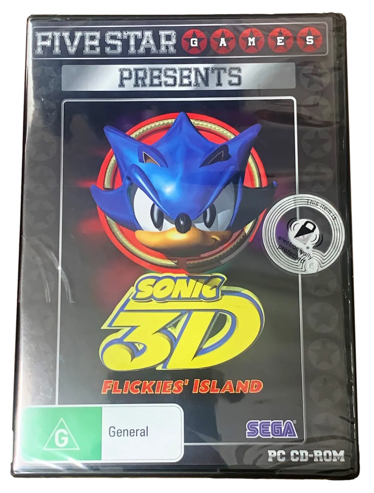 Sonic 3D Flickies Island *Sealed* Pc Dvd 1