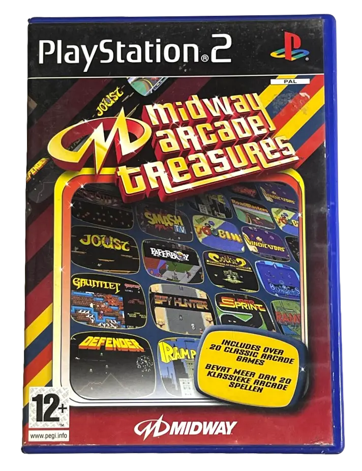 Midway Arcade Treasures Ps2 Pal *Complete* (Preowned) 1