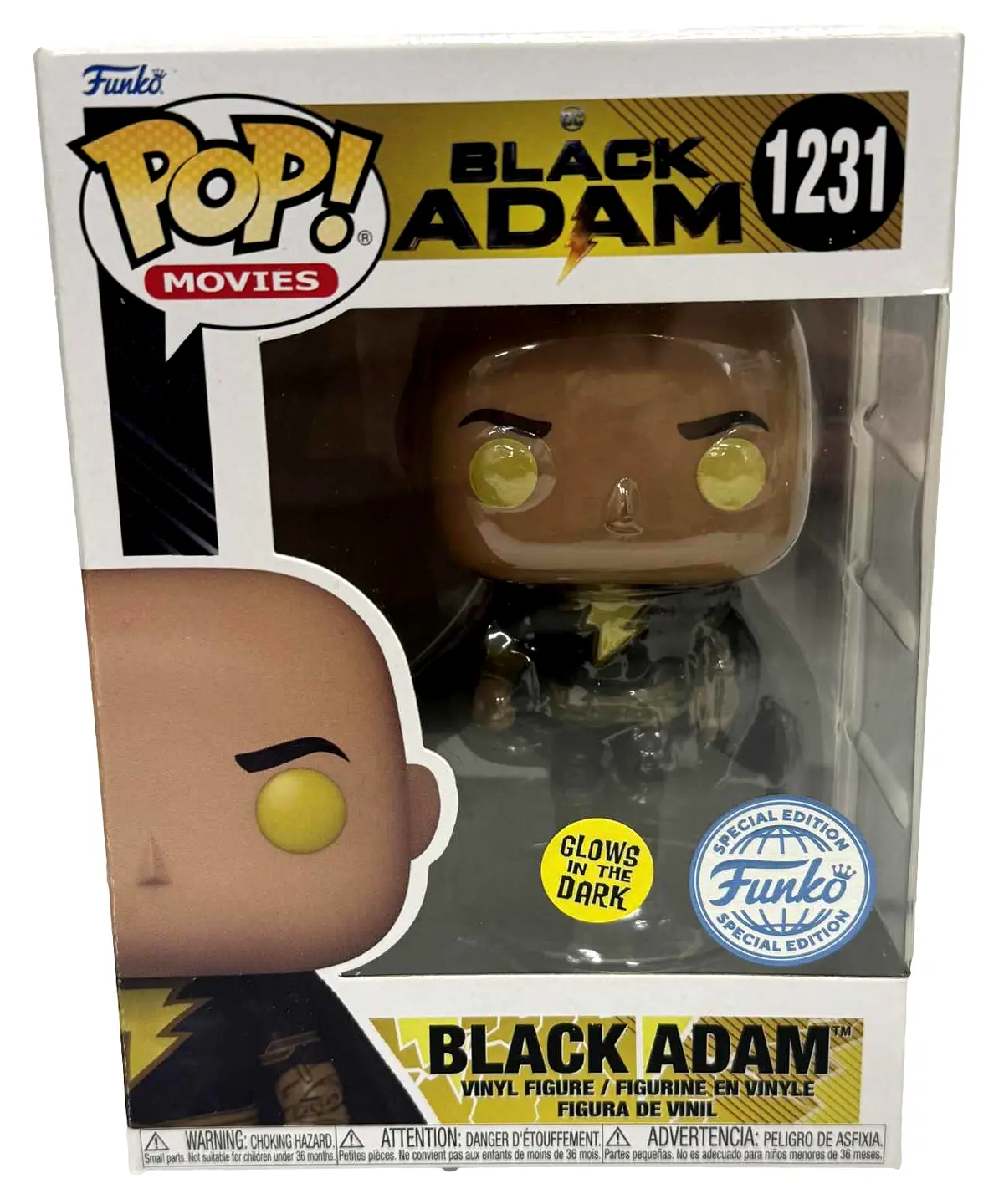 Black Adam 1231 Black Adam Funko Pop! (Preowned) 1