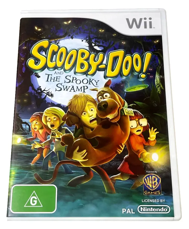 Scooby Doo And The Spooky Swamp Nintendo Wii Pal *Complete* (Preowned) 1