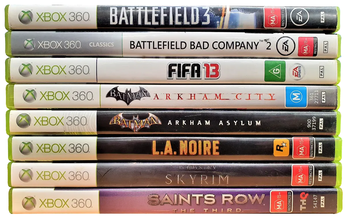 Game Bundle  Xbox 360 Pal Xbox360 Pack 5 (Pre-Owned) 1