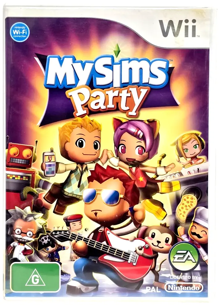 My Sims Party Nintendo Wii Pal *Complete* (Preowned) 1