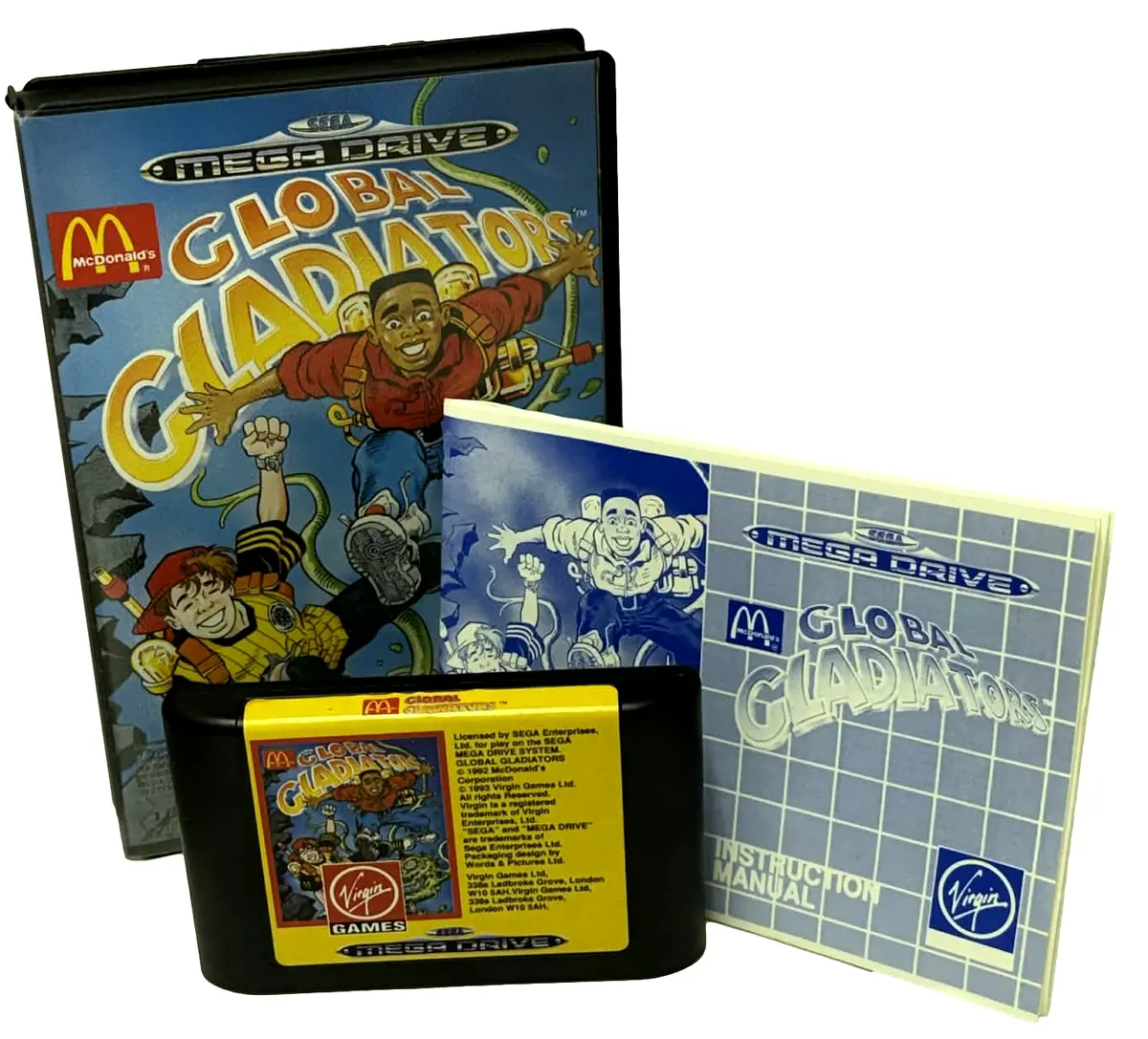 Global Gladiators Sega Mega Drive *Complete* (Preowned) 1