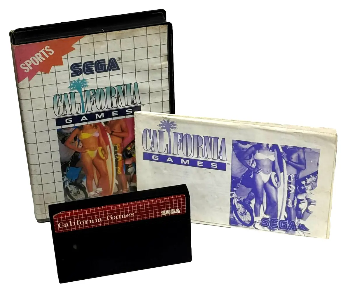 California Games Sega Master System *Complete* (Preowned) 1