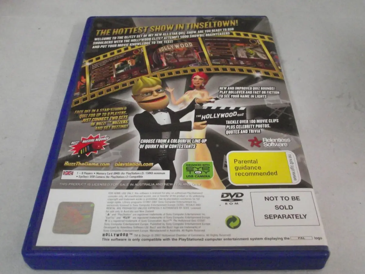 Buzz Ps2 Playstation 2 Ultimate Selection Pal Games Buzz Junior (Preowned) 7