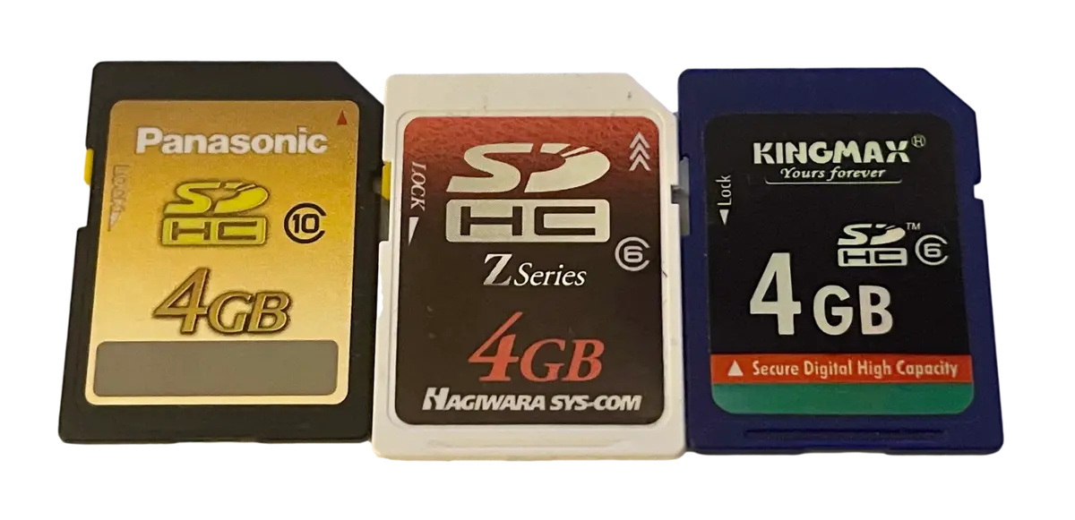 Random 4Gb Sdhc Secure Digital Memory Card Sd Nintendo 3Ds Class 6 1
