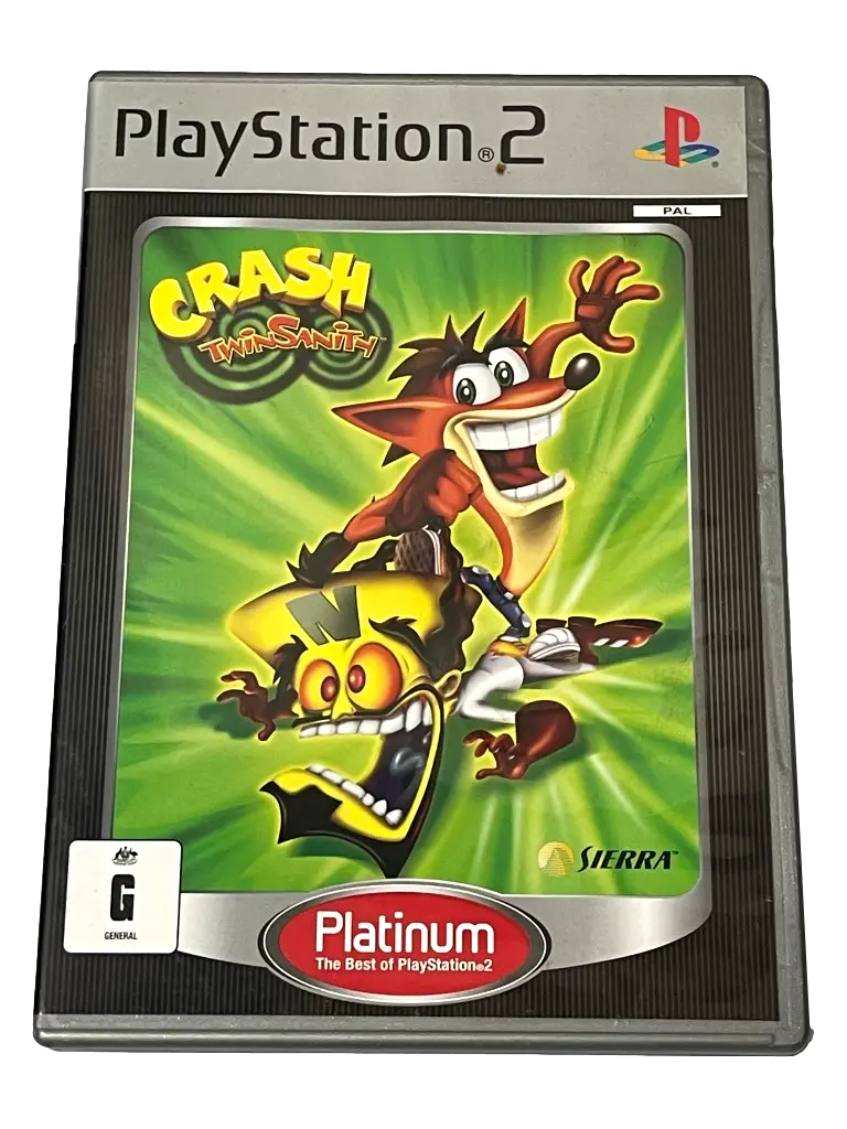 Crash Twinsanity Ps2 (Platinum) Pal "Crash Bandicoot" *No Manual* 1