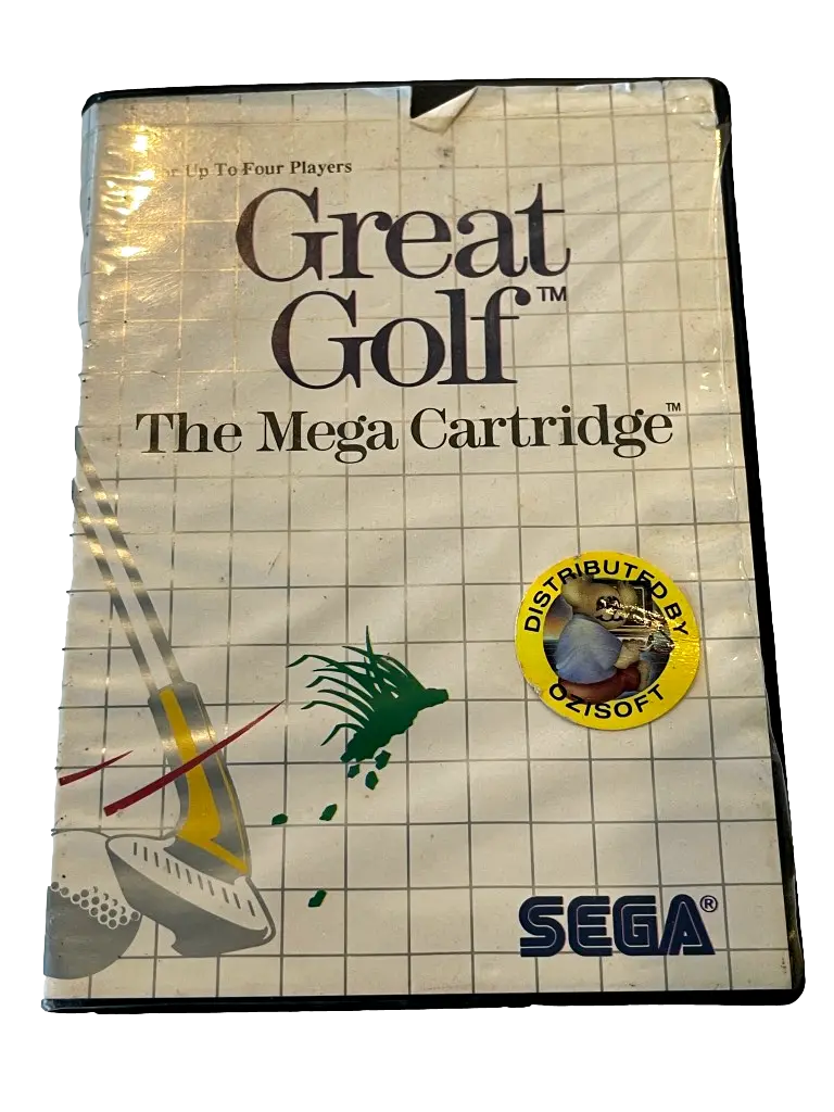 Great Golf Sega Master System *No Manual*(Soft Case) (Pre-Owned) 1