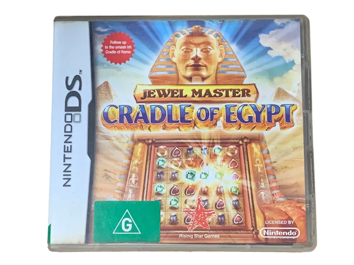 Jewel Master Cradle Of Egypt Ds 2Ds 3Ds Game *Complete* (Pre-Owned) 1