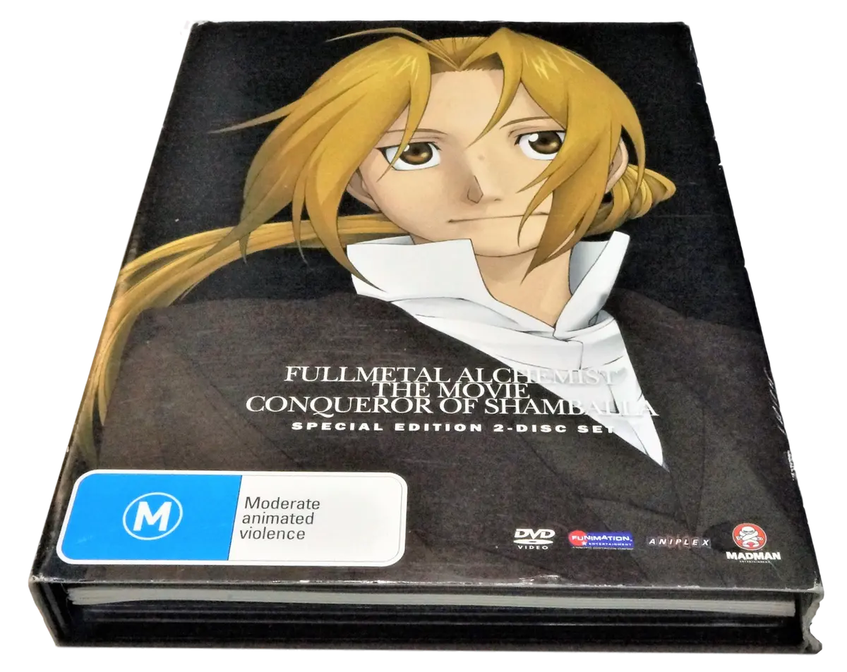 Fullmetal Alchemist The Movie Conqueror Of Shamballa Special Edition Dvd (Preowned) 1