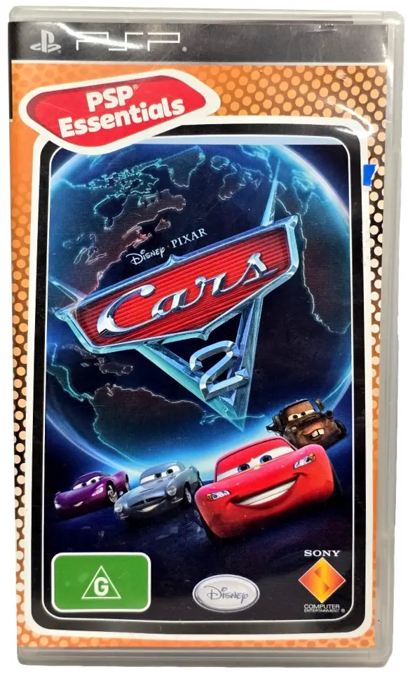 Disney Pixar Cars 2 Sony Psp Game (Preowned) 1