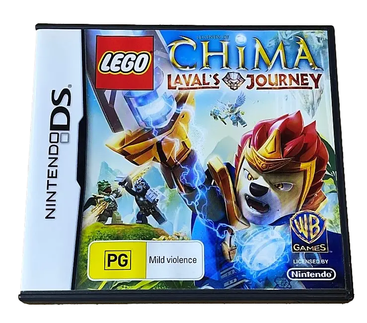 Lego Chima Laval's Journey Nintendo Ds 2Ds 3Ds Game *Complete* (Pre-Owned) 1