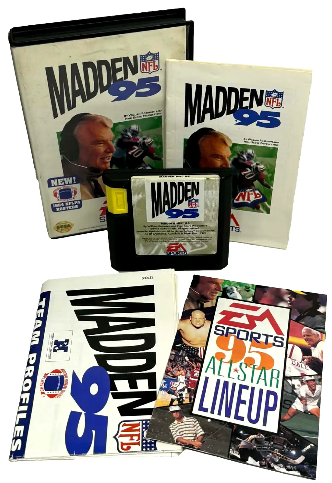 Nfl Madden 95 Sega Mega Drive *Complete* (Preowned) 1