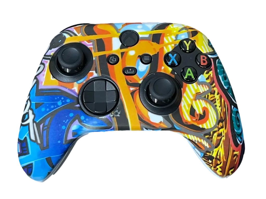 Silicone Cover For Xbox Series X/S Controller Case Skin - Graffiti 1